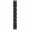 2 db a-alakú fekete dohányzóasztal láb 70 x (42-43) cm acél