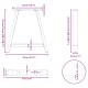 2 db antracit acél dohányzóasztal lábak a-alakú 70x(72-73) cm