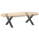 2 db antracit acél dohányzóasztal lábak x-alakú 60x(30-31) cm