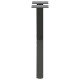 2 db antracit acél dohányzóasztal lábak x-alakú 38x(42-43) cm