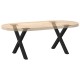 2 db acél fekete dohányzóasztal lábak x-alakú 60x(42-43) cm