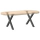 2 db antracit acél dohányzóasztal lábak x-alakú 60x(42-43) cm
