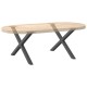 2 db antracit acél dohányzóasztal lábak x-alakú 70x(42-43) cm