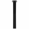 2 db x alakú étkezőasztal láb fekete acél 60 x (72-73) cm