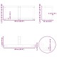 2 db antracit acél dohányzóasztal lábak t-alakú 60x25x(30-31)cm