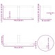 2 db fekete acél dohányzóasztal lábak t-alakú 60x25x(30-31) cm