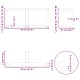 2 db antracit acél dohányzóasztal lábak t-alakú 70x25x(30-31)cm