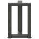2 db antracit acél dohányzóasztal lábak t-alakú 38x25x(42-43)cm