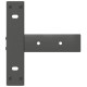 2 db antracit acél konzolasztal lábak t-alakú 20x28x(72-73) cm