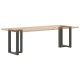 2 db antracit acél étkezőasztal lábak t-alakú 60x35x(72-73) cm