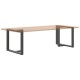 2 db antracit acél étkezőasztal lábak t-alakú 100x35x(72-73) cm