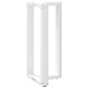 2 db fehér acél bárasztal lábak t-alakú 40x35x(91-92) cm