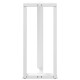 2 db fehér acél bárasztal lábak t-alakú 40x35x(91-92) cm