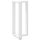 2 db fehér acél bárasztal lábak t-alakú 50x35x(91-92) cm