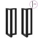 2 db fehér acél bárasztal lábak t-alakú 40x35x(91-92) cm