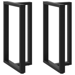 2 db fekete acél bárasztal lábak t-alakú 60x35x(101-102) cm