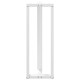 2 db fehér acél bárasztal lábak t-alakú 40x35x(111-112) cm