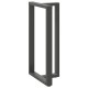 2 db antracit acél bárasztal lábak t-alakú 60x35x(111-112) cm