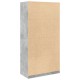Betonszürke forgácslap ruhásszekrény 100 x 50 x 200 cm Betonszürke forgácslap ruhásszekrény 100 x 50 x 200 cm