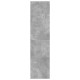 Betonszürke szerelt fa ruhásszekrény 80 x 50 x 200 cm