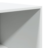 Fehér szerelt fa ruhásszekrény 100 x 50 x 200 cm