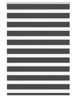 Zebrafüggönnyel fekete szövetszélesség 110,9 cm poliészter