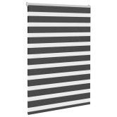 Zebrafüggönnyel fekete szövetszélesség 110,9 cm poliészter Zebrafüggönnyel fekete szövetszélesség 110,9 cm poliészter