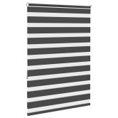 Zebrafüggönnyel fekete szövetszélesség 110,9 cm poliészter Zebrafüggönnyel fekete szövetszélesség 110,9 cm poliészter