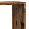 Antik fa színű szerelt fa fali polc 96 x 18 x 60 cm