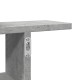 2 db betonszürke szerelt fa fali polc 38 x 12 x 38 cm 2 db betonszürke szerelt fa fali polc 38 x 12 x 38 cm