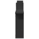 2 db fekete szerelt fa fali polc 50 x 12 x 50 cm 2 db fekete szerelt fa fali polc 50 x 12 x 50 cm