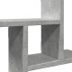 2 db betonszürke szerelt fa fali polc 50 x 12 x 50 cm 2 db betonszürke szerelt fa fali polc 50 x 12 x 50 cm