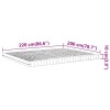 Fehér 7 zónás 20 ild keménységű habmatrac 200 x 220 cm