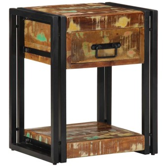 Éjjeliszekrény fiókkal 2 pcs sokszínű 40 x 35 x 50 cm