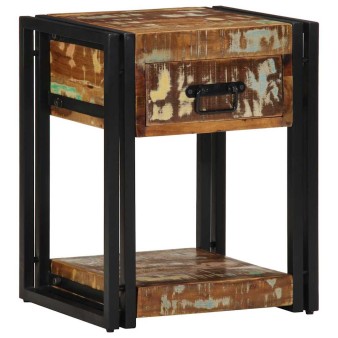 Éjjeliszekrény fiókkal 2 pcs sokszínű 40 x 35 x 50 cm