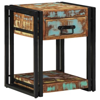 Éjjeliszekrény fiókkal 2 pcs sokszínű 40 x 40 x 50 cm