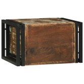 Borágas 2 pcs 46 x 35 x 27,5 cm szilárd újrahasznosított fa
