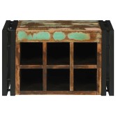 Borágas 2 pcs 46 x 35 x 27,5 cm szilárd újrahasznosított fa