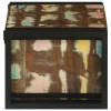 Borágas 2 pcs 46 x 35 x 27,5 cm szilárd újrahasznosított fa