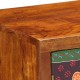 Tömörfa akácfa többszínű komód 90x35x60