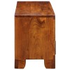 Tömör akácfa többszínű tv-szekrény 110x30x40