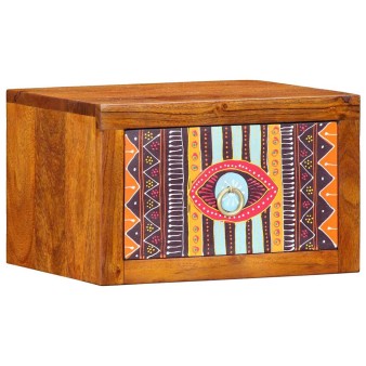 Éjjeliszekrény fiókkal 2 pcs barna 35 x 30 x 22 cm