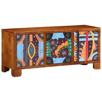 Cipőpad tárolóval méz barna 100 x 35 x 45 cm tömör akácfa