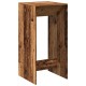 Antik fa színű szerelt fa bárasztal 51 x 50 x 103,5 cm Antik fa színű szerelt fa bárasztal 51 x 50 x 103,5 cm