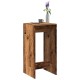 Antik fa színű szerelt fa bárasztal 51 x 50 x 103,5 cm Antik fa színű szerelt fa bárasztal 51 x 50 x 103,5 cm