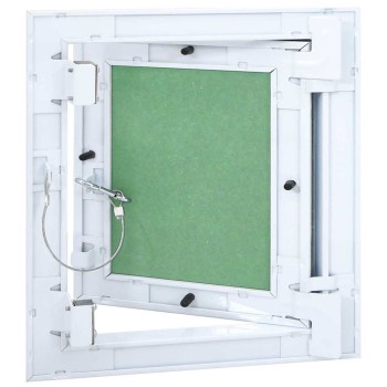 Hozzáférési panel zöld és ezüst 30 x 30 cm