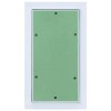 Hozzáférési panel zöld és ezüst 30 x 55 cm