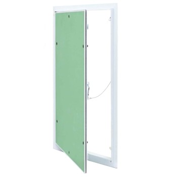 Hozzáférési panel zöld és ezüst 35 x 55 cm