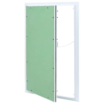 Hozzáférési panel zöld és ezüst 55 x 75 cm