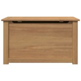 Panama tömör fenyőfa tárolóláda fedéllel 79 x 42 x 46 cm